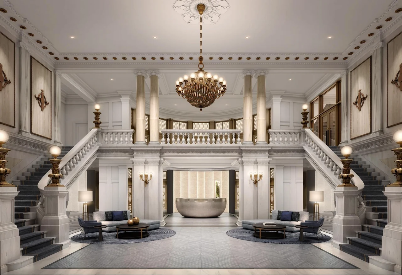 108 Leonard Street, Penthouse 15C — shared lobby 7
