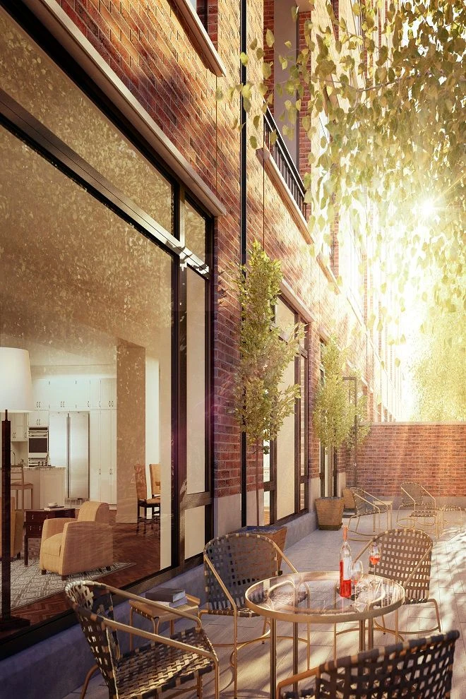 150 West 12th Street, Maisonette 4 — illustrative terrace image 2