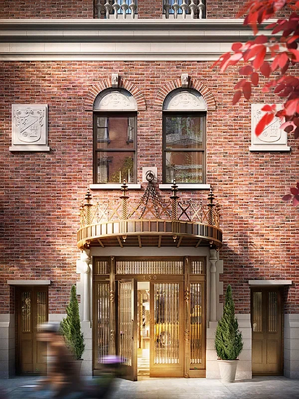 150 West 12th Street, Maisonette 4 — building entrance 7