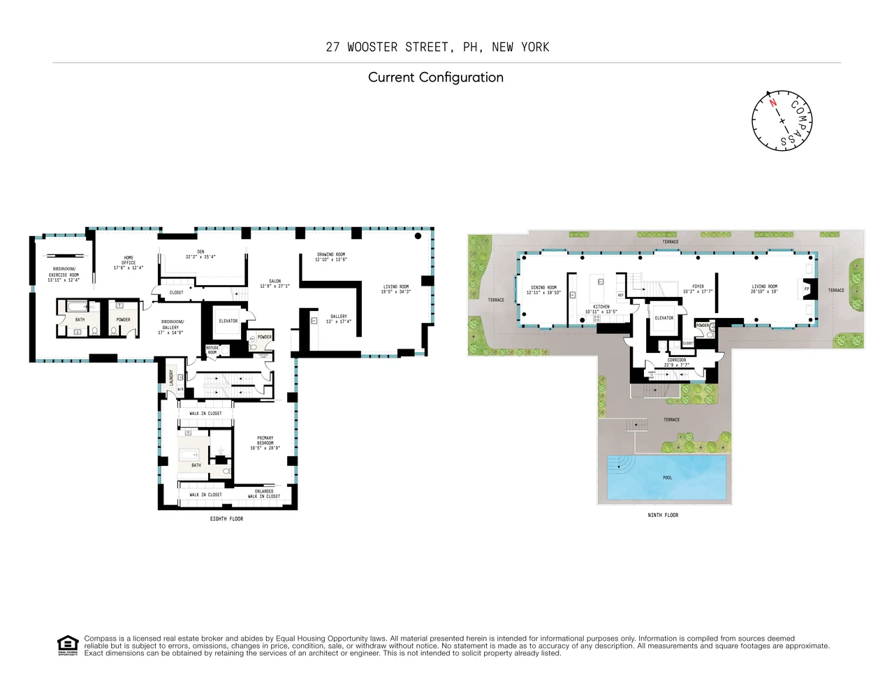 27 Wooster Street, Penthouse — floor plan 33